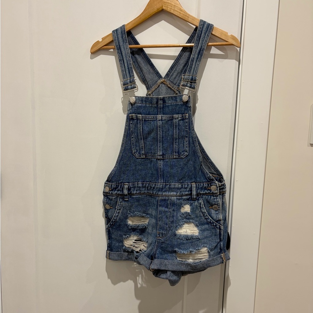 Denim Overalls